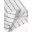 Men's Classic #16 White Striped Baseball Jersey with Embroidered Letters - Breathable, Button-Up Short Sleeve Shirt for Training & Competition