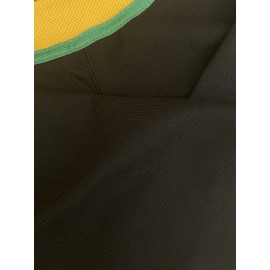 Men's #96 Black Ice Hockey Jersey - Breathable, Embroidered Long Sleeve V-Neck Sweatshirt for Sports & Casual Wear