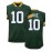 Men'S Green #10 Breathable V-Neck Rugby Jersey, Embroidered American Football Uniform for Training and Matches, Casual Sports Style, Training Rugby Jersey | Athletic Jersey | Comfortable Fit Jerse