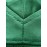 Men'S Green # 5 Breathable Rugby Shirt, Sports V-neck Short Sleeve Training Match Uniform, Embroidered American Football Shirt