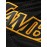 Men's black # basketball shorts, classic letter embroidery design, button style short sleeved breathable shirt, suitable for training and competition