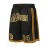Men's black # basketball shorts, classic letter embroidery design, button style short sleeved breathable shirt, suitable for training and competition