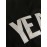 Men's Black #11 Baseball Shirt - Loose Fit V-Neck Embroidered 