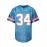 Men'S Moon Orchid # 34 American Football Jacket Loose Embroidered Sports, Fashionable, Casual, Street Breathable Rugby Top