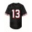 Men'S Black #13 American Football Jersey, Loose Fit, Embroidered, Breathable, for Sports, Fashion, Casual, Street, Adult, Male, Universal, Team Sport