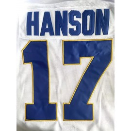 Men'S White #17 Ice Hockey Jersey With Loose Embroidery And Long Sleeves, Sporty, Fashionable, Casual, Breathable On The Street