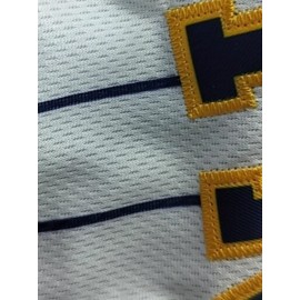 Men's yellow # 4 baseball shirt, street fashion casual, letter embroidered breathable short sleeved sports shirt