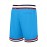 Men'S Moon Blue # Basketball Shorts, Classic Letter Embroidery Design, Breathable Button style Short Sleeve Shirt, Suitable for Training and Competition