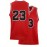 Men'S Red Basketball Suit # 23 Classic Retro Embroidered Sleeveless Sweat wicking Breathable Tank Top Basketball Suit