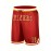 Men's Red # 16 Rugby Shorts, Classic Letter Embroidery Design, Breathable Button style Short Sleeve Shirt, Suitable for Training and Competition