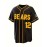 Men's Black # 12 Baseball Shirt, Classic Letter Embroidery Design, Button Style Short Sleeved Breathable Shirt, Suitable For Training And Competition Use