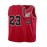 Men's Red Basketball Suit # 23 Classic Retro Embroidered Letter Sleeveless Sweat wicking Breathable Tank Top Basketball Suit