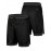 [Size 8-24 Basketball Shorts] Men's black gray # 8-24 basketball shorts, classic letter embroidery design, button style short sleeved breathable shirt, suitable for training and competition