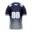 Women's Dallas #88 Polyester Football Jersey, Women Gradient V-Neck Sports Shirt With Slight Stretch, Breathable Casual Knit Fabric For All Seasons, Loose Fit Adult & Teen, Fans Gift Women Youth